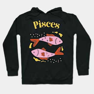 Pisces Zodiac Sign Star Astrology Hoodie